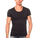 Basic T-Shirt // Black (XL)