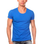 Basic T-Shirt // Blue (L)
