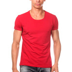 Basic T-Shirt // Red (2XL)