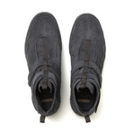 High Top Velcro Sneaker // Rock (US: 9.5)