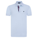Compliment Short Sleeve Polo // Baby Blue (XS)
