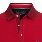 Knickers Short Sleeve Polo // Pomegranate (L)