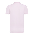 Compliment Short Sleeve Polo // Baby Pink (XS)