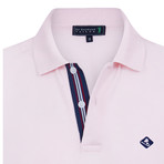 Compliment Short Sleeve Polo // Baby Pink (S)