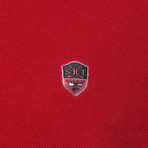 Knickers Short Sleeve Polo // Pomegranate (XL)