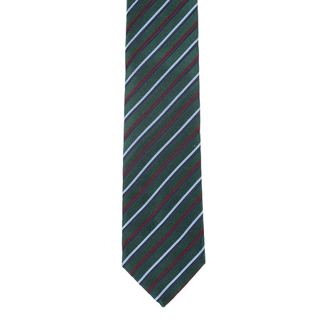 Borelli // Stripped Tie // Green + Red