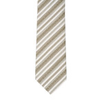 Borelli // Stripped Tie // Beige