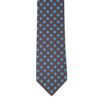 Borelli // Geometric Tie // Blue + Brown