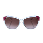 Women's CE600S 974 Sunglasses // Crystal + Fuchsia