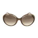 CE687S 248 Sunglasses // Light Brown