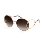 CE124S 744 Sunglasses // Gold + Gray