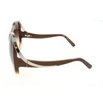 CE713S 228 Sunglasses // Gradient Brown + Yellow