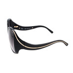 CE728S 002 Sunglasses // Gradient Black