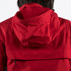 Women's Pack Windbreaker // Red (XL)