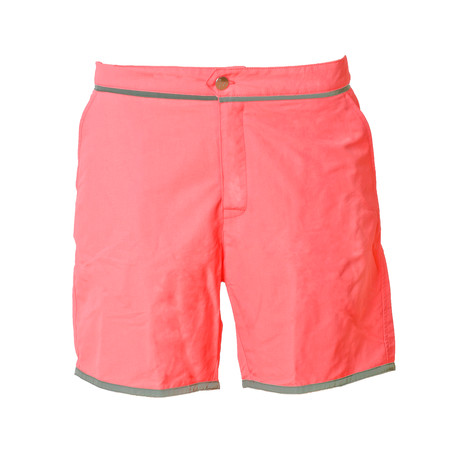 Madras Swim Trunks // Coral (XS)