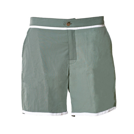 Madras Swim Trunks // Gray (XS)