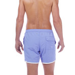 Paris Beach Swim Trunks // Light Blue (XS)