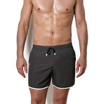 Paris Beach Swim Trunks // Black (S)