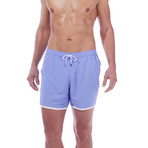 Paris Beach Swim Trunks // Light Blue (XS)