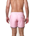 Paris Beach Swim Trunks // Rose (XS)