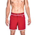 Tom Swim Trunks // Red (XS)