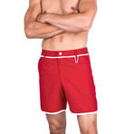 Tom Swim Trunks // Red (XS)