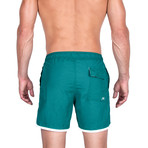 Leonardo Swim Trunks // Dark Green (S)