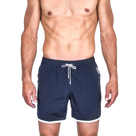 Leonardo Swim Trunks // Marine (XS)