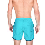 Leonardo Swim Trunks // Turquoise (XS)