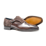 Augusto Exclusive Buckle Loafer // Brown (Euro: 47)