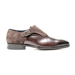 Augusto Exclusive Buckle Loafer // Brown (Euro: 44)