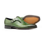 Augusto Exclusive Buckle Loafer // Green (Euro: 48)