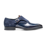 Augusto Exclusive Buckle Loafer // Blue (Euro: 45)