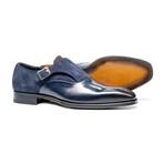 Augusto Exclusive Buckle Loafer // Blue (Euro: 40)