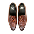 Claudio Exclusive Tassel Moccasin // Brown (Euro: 48)