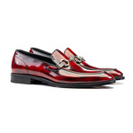 Gianni Horsebit Loafer // Red (Euro: 42)