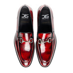 Gianni Horsebit Loafer // Red (Euro: 44)