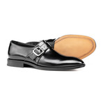 Dante Single Buckle Loafer // Black (Euro: 45)