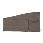 Wool 3 Roll 2 Button Slim Fit Suit // Brown (US: 44S)