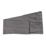 Wool Herringbone 2 Button Slim Trim Fit Suit // Gray (Euro: 44S)