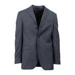 Wool 3 Roll 2 Button Classic Fit Suit // Slate (Euro: 44S)