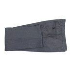 Wool 3 Roll 2 Button Classic Fit Suit // Slate (Euro: 50)
