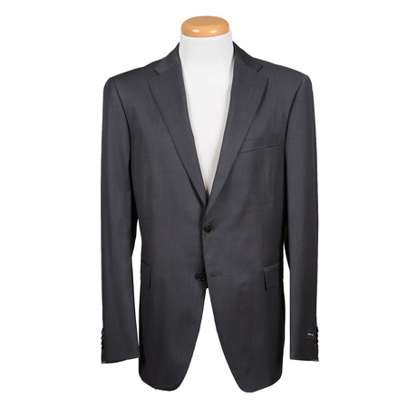 Cerutti // Two Button Suit // Dark Gray (Euro: 46)