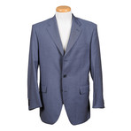 Cerutti // Three Button Suit // Light Navy (Euro: 46)