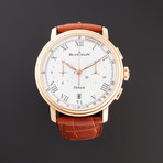 Blancpain Villeret Flyback Chronograph Pulsometer Automatic // 6680F-3631-55B // Unworn