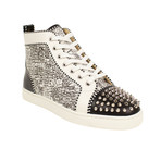 Lou Spikes Orlato Sneakers  // Black + White (Euro: 39)