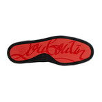 Suede Orlato Hi-Top Sneakers  // Black (Euro: 39)