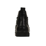 Louis Spikes Calfskin Sneakers  // Black (Euro: 39)