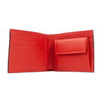 Graffiti Leather Wallet // Multicolor