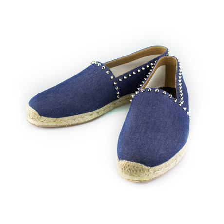 Melides Casa Denim Spikes Espadrilles  // Blue (Euro: 39)